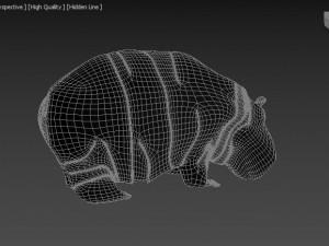 hippopotamus 3D Модель