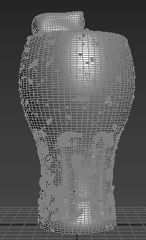 glass of water with drops and ice cubes 3D Model .c4d .max .obj .3ds .fbx .stl .blend 