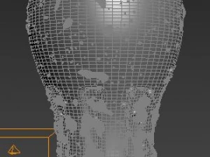 coca cola glass with ice 3D Model