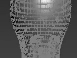coca cola glass with ice 3D Model