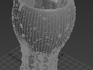 coca cola glass with ice Modelo 3D