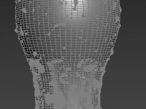 coca cola glass with ice 3D Model