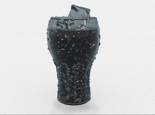 coca cola glass with ice Modelo 3D .c4d .max .obj .3ds .fbx .stl .blend 