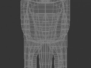 low poly lion 3D मॉडल