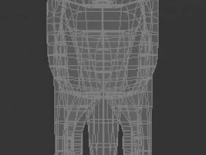 low poly lion 3D Model