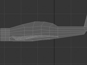 low poly 3d airplane utva lasta 1 Modelo 3D