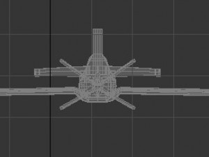 low poly 3d airplane utva lasta 1 Modelo 3D