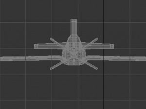 low poly 3d airplane utva lasta 1 Modelo 3D