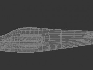 model of aircraft utva 75 training plane 3D-Modell