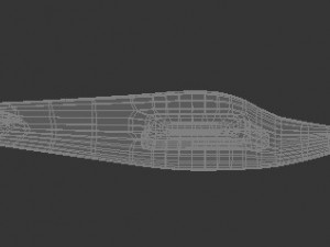 model of aircraft utva 75 training plane 3D-Modell
