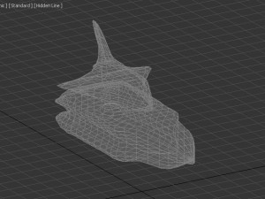low poly space shuttle 3D 模型