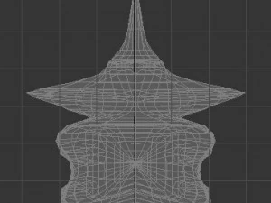 low poly space shuttle 3D Model