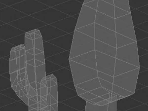 collection of low poly vegetation 3D Model