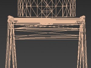 scandinavian style chair Modèle 3D