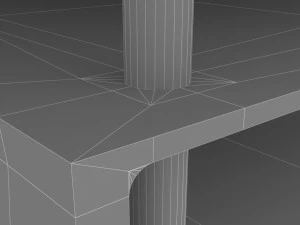modern club table 3D Model