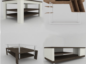 collection of model tables 3D 모델