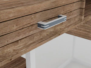 collection of modern tables 3D Model