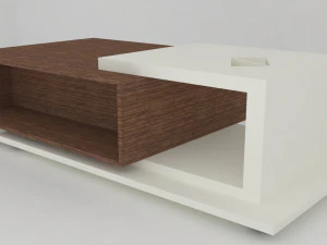collection of modern tables 3D Model
