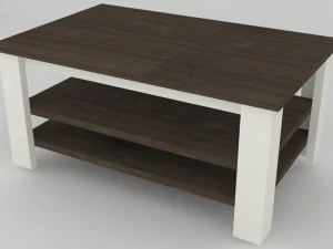 collection of modern tables 3D Model