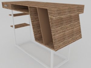 collection of modern tables 3D मॉडल
