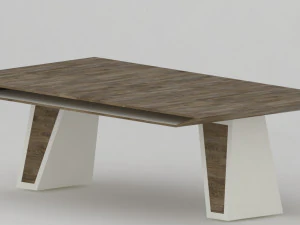 modern coffee table -bip- 3D Model