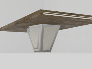 आधुनिक कॉफ़ी टेबल -पिल- 3D मॉडल