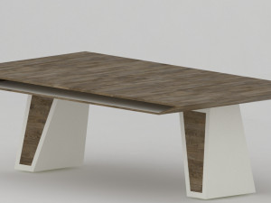 4 modern coffee tables 3D मॉडल