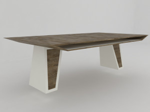 4 modern coffee tables 3D मॉडल