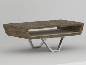 4 modern coffee tables 3D मॉडल