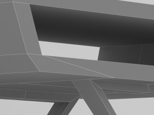 4 modern coffee tables 3D मॉडल