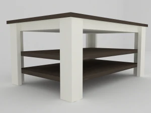 collection of modern tables 3D Model