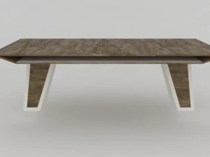 collection of modern tables 3D Model