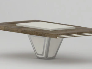 collection of modern tables 3D Model