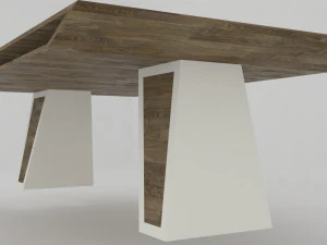 collection of modern tables 3D Model