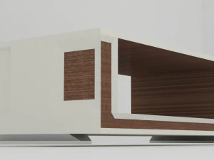 collection of modern tables 3D Model