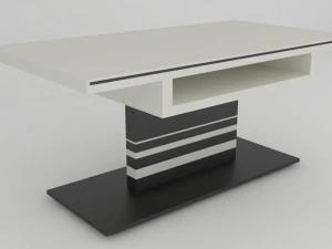 moderne eettafel -trin- 3D Model