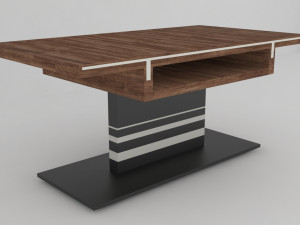 modern dining table -trin- Model 3D