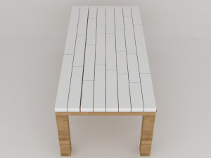 collection of nice dining tables 3D मॉडल