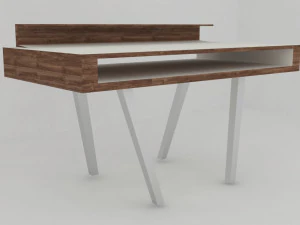writing desk -miksa- 3D Model