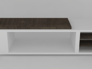 modern coffee table 3D मॉडल