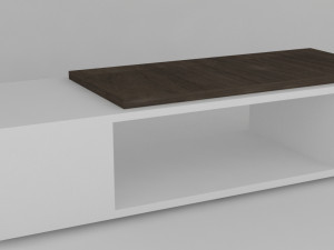 modern coffee table 3D मॉडल