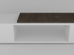modern coffee table 3D मॉडल