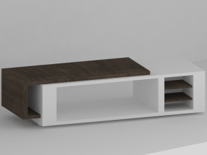 modern coffee table 3D मॉडल