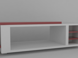 modern coffee table 3D मॉडल