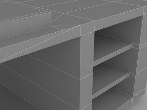 modern coffee table 3D मॉडल