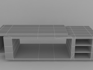 modern coffee table 3D मॉडल
