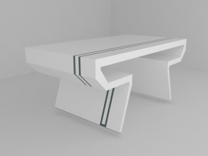 postmodern style coffee table 3D 모델