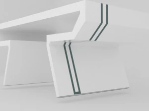 postmodern style coffee table 3D Model