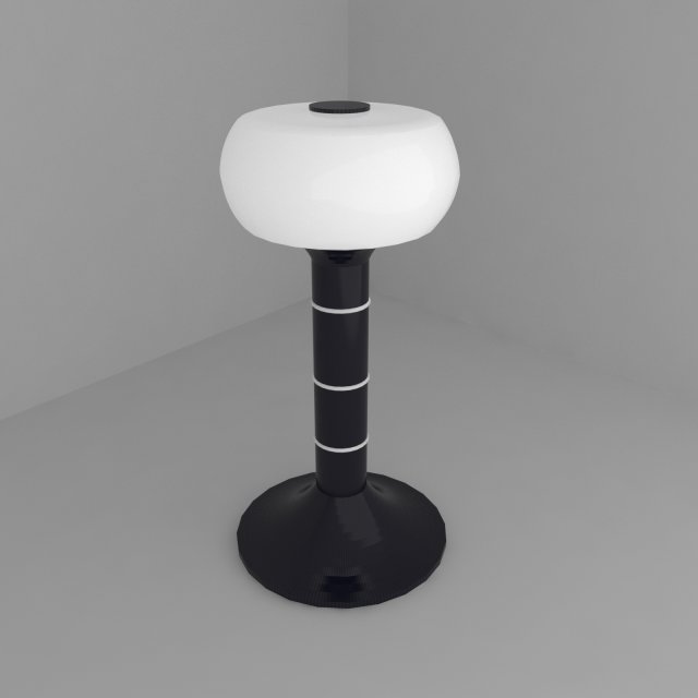 tesla lamp 3D Модель .c4d .max .obj .3ds .fbx .stl .blend 
