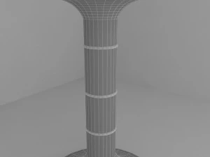 tesla lamp 3D Model